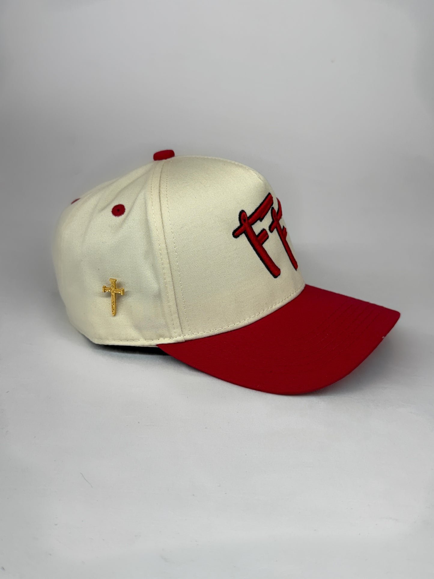 FF Logo Hat CREAM/RED