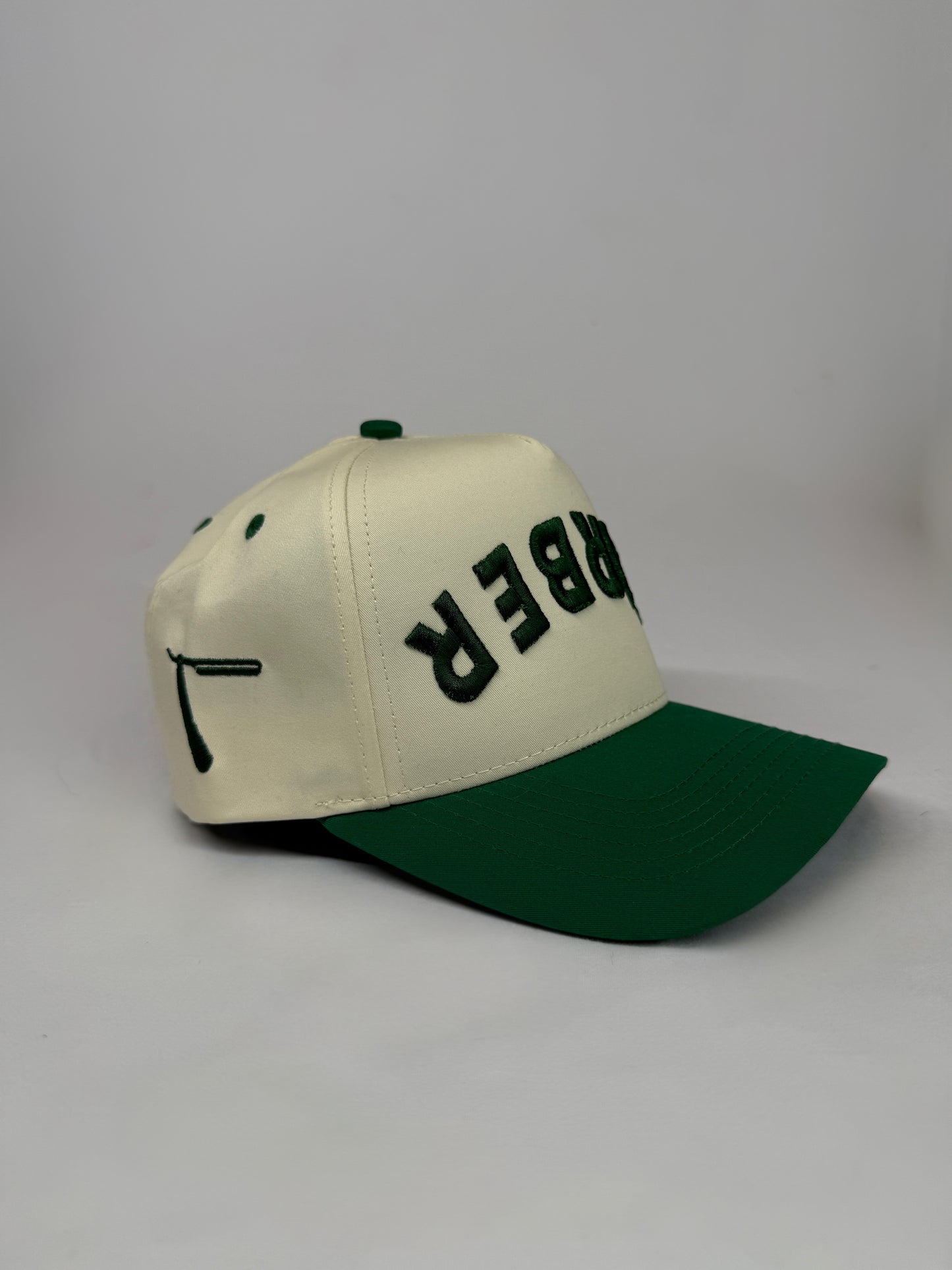 BARBER Upside Down CREAM/GREEN