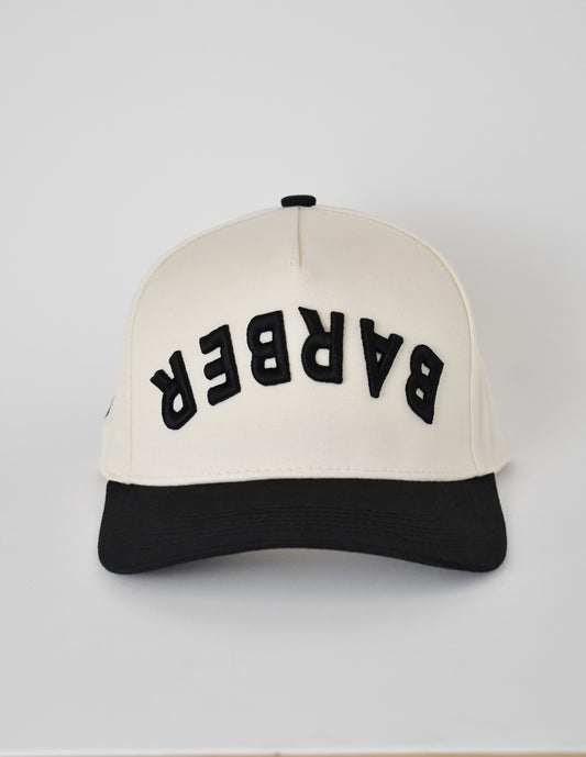 BARBER Upside down CREAM/BLACK